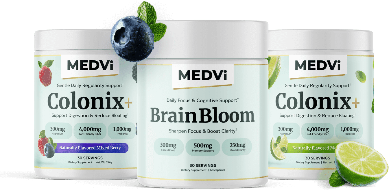 MEDVi supplement product lineup